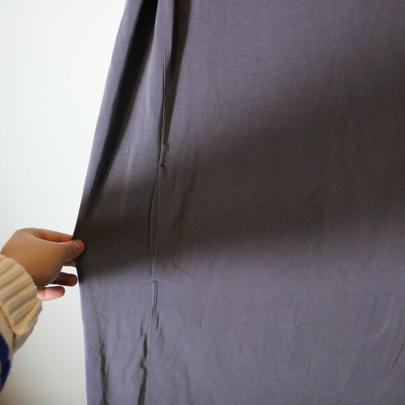 Athleta Seasoft Tank Dress Womens Large Dusk Violet Modal Crewneck Athletic - Picture 5 of 8